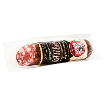 Alan Ukrainska Raw Smoked Half Sausage High Grade - buy, prices for NOVUS - photo 1