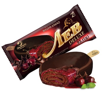 Lasunka Ice Cream Lion Cherry 95g - buy, prices for Auchan - photo 1