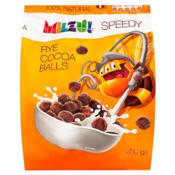 Milzu! Cocoa Balls Dry Breakfast 250g - buy, prices for WINETIME - photo 1