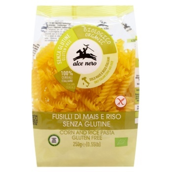 Alce Nero Fusilli Gluten Free Corn-Rice Pasta 250g - buy, prices for WINETIME - photo 2