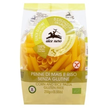 Alce Nero Penne Gluten Free Corn-Rice Pasta 250g - buy, prices for WINETIME - photo 2