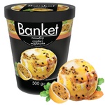 Морозиво Banket пломбір та сорбет із маракуї 500г