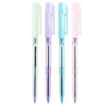 Ручка кулькова Deli EQ03036 0,7мм в асортименті синій - купити, ціни на Чудо Маркет - фото 1