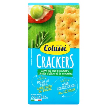 Colussi Rosemary Crackers 250g - buy, prices for WINETIME - photo 2