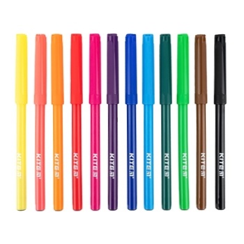 Kite Dogs Felt-tip Pens 12pcs - buy, prices for COSMOS - photo 2