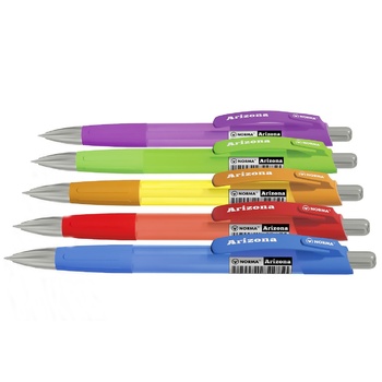 Ручка Norma Arizona автоматическая шариковая синяя 0,7мм - купить, цены на Auchan - фото 1