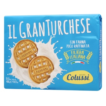 Colussi Gran Turchese Cookies 400g - buy, prices for WINETIME - photo 1