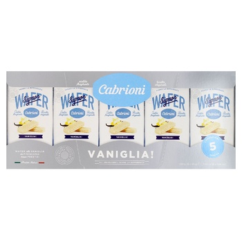 Cabrioni Vanilla Waffles 225g - buy, prices for WINETIME - photo 2