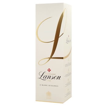 Шампанське Lanson Le Blanc de Blancs біле брют 12,5% 0,75л - купити, ціни на WINETIME - фото 2