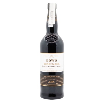 Dow's Trademark Finest Reserve Red Sweet Port Wine 20% 0.75l - buy, prices for WINETIME - photo 1