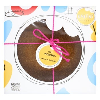 Babene Honey Cake 450g - buy, prices for WINETIME - photo 2