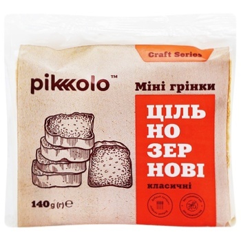 Pikolo Whole Grain Classic Mini Toasts 140g - buy, prices for Auchan - photo 1