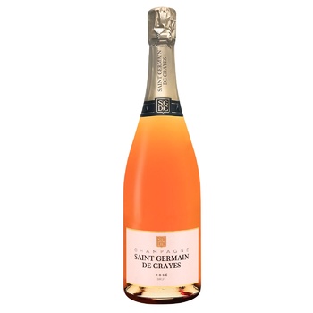 Шампанське Saint Germain de Crayes Carte Rose рожеве брют 12% 0,75л - купити, ціни на WINETIME - фото 1