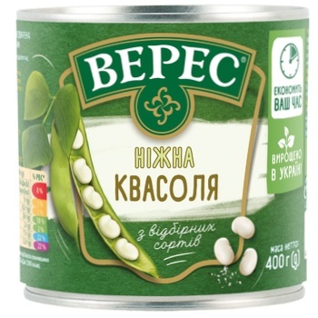 Квасоля Верес Ніжна 400г - купити, ціни на Auchan - фото 2