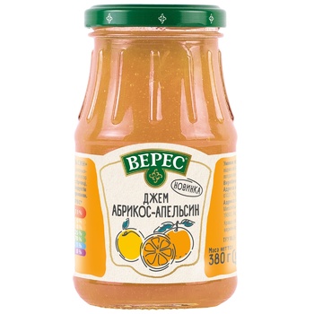 Veres Apricot-orange Jam 380g - buy, prices for MegaMarket - photo 1