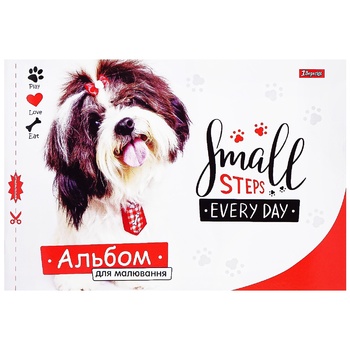 1 Veresnya Album for Drawing on Staples with Perforation A4 28 sheets - buy, prices for - photo 2