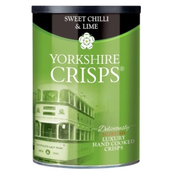 Yorkshire Crisp Sweet Chili and Lime Crisps 100g - buy, prices for WINETIME - photo 1