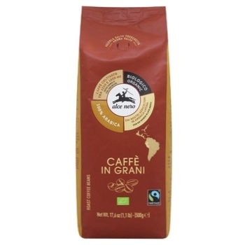 Alce Nero Arabica Organic Coffee Beans 500g - buy, prices for WINETIME - photo 2