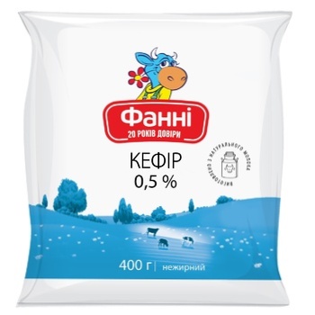 Кефір Фанні Нежирный 0.5% 400г