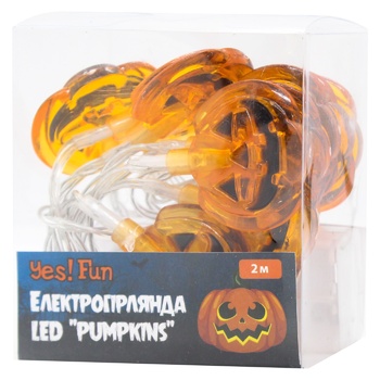 Електрог.Yes! "Pumpkins", 11 ф.,2 м, LED