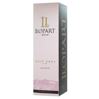 Llopart Rose Brut Sparkling Wine 11.5% 1.5l - buy, prices for - photo 4
