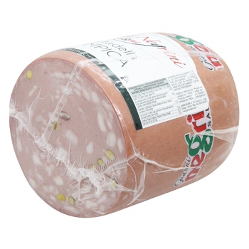 Ковбаса Negrini Mortadella Bologna Igp з фісташками - купити, ціни на WINETIME - фото 1