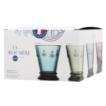 La Rochere Different Colors Glasses 4pcs 260ml - buy, prices for WINETIME - photo 1