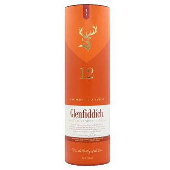 Віскі Glenfiddich Triple Oak 12 років 40% 0,7л - купити, ціни на - фото 4