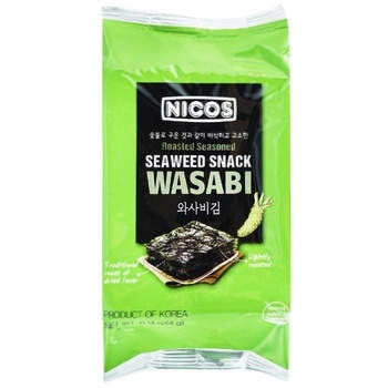 Nicos Kim Algae with Wasabi Flavor 4g - buy, prices for Auchan - photo 1