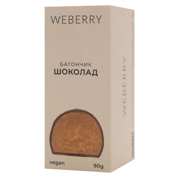 Батончик WeBerry шоколадний 90г