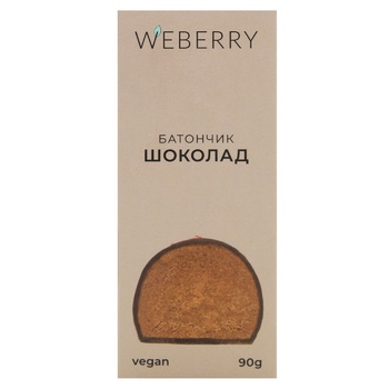 Батончик WeBerry шоколадний 90г - купити, ціни на - фото 3