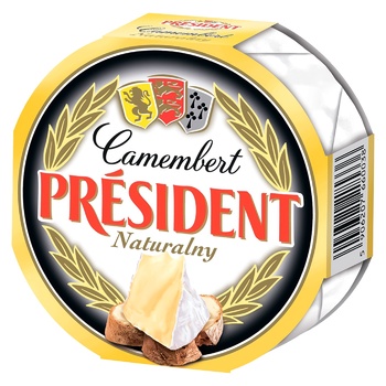 Camembert President 60% 120g - buy, prices for NOVUS - photo 1