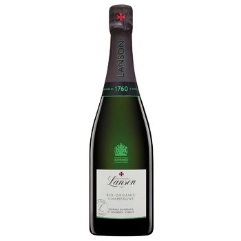 Шампанське Lanson Le Green Label Organic біле брют 12,5% 0,75л - купити, ціни на - фото 3