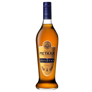 Бренді Metaxa 7років 40% 0,7л + склянка - купити, ціни на - фото 3