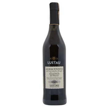 Херес Emilio Lustau Amontillado del Puerto белый сухой 18,5% 0,5л - купить, цены на WINETIME - фото 1