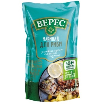 Veres Marinade for Fish 140g - buy, prices for ULTRAMARKET - photo 1