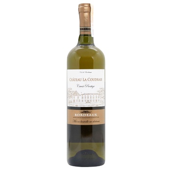 Chateau La Coudraie Cuvee Prestige White Dry Wine 12.5% 0.75l - buy, prices for WINETIME - photo 1