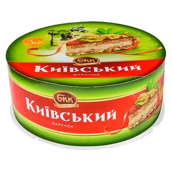 Торт БКК Київський 450г - купити, ціни на Auchan - фото 1