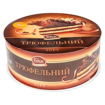 Торт БКК Трюфельный 450г - купить, цены на ULTRAMARKET - фото 1