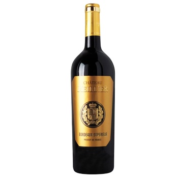 Chateau Meillier Bordeaux Superieur Dry Red Wine 11-14.5% 0.75l - buy, prices for Vostorg - photo 1