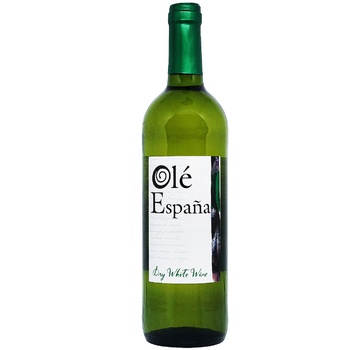 Ole Espana White Dry Wine 11% 0.75l - buy, prices for Auchan - photo 1