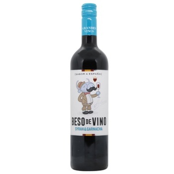 Вино Beso de Vino Syrah & Garnacha червоне сухе 13,5% 0,75л - купити, ціни на - фото 1
