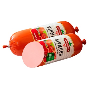 Samobranka Branded Sausage boiled first grade 400g - buy, prices for - photo 2