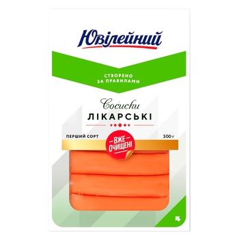 Сосиски Ювілейний Лікарські 300г - купити, ціни на ЕКО Маркет - фото 2