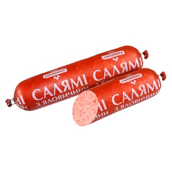 Samobranka Beef Salami Semi-Smoked Sausage - buy, prices for EKO Market - photo 1