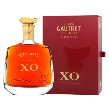 Jules Gautret XO Cognac 40% 0.7l - buy, prices for WINETIME - photo 1