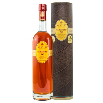 Gautier Pinar del Rio XO Cognac 41.2% 0.7l - buy, prices for - photo 1