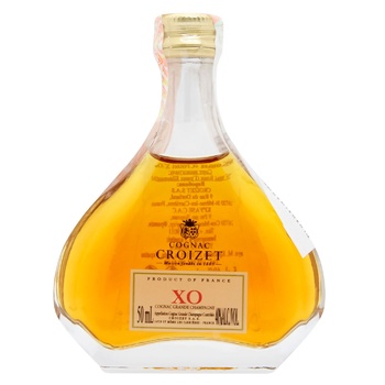 Croizet Grande Champagne XO Cognac 40% 50ml - buy, prices for - photo 1