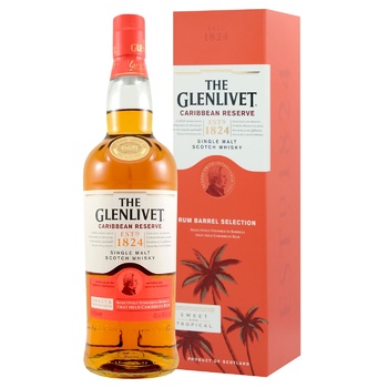 The Glenlivet Caribbean Reserve Whiskey 40% 0.7l - buy, prices for - photo 1