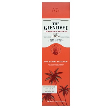 Віскі The Glenlivet Caribbean Reserve 40% 0,7л - купити, ціни на NOVUS - фото 2
